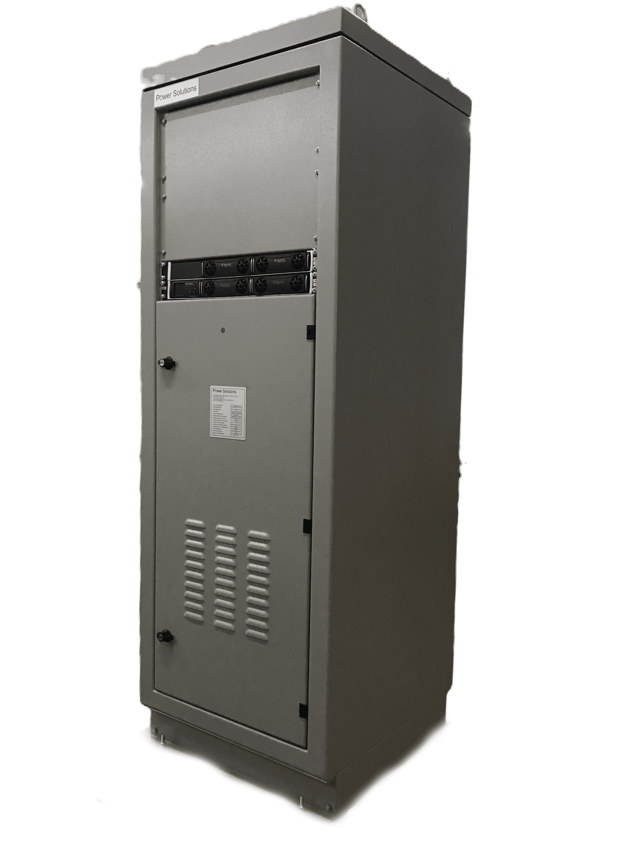Retificador chaveado modular NPT CIB.S em gabinete industrial