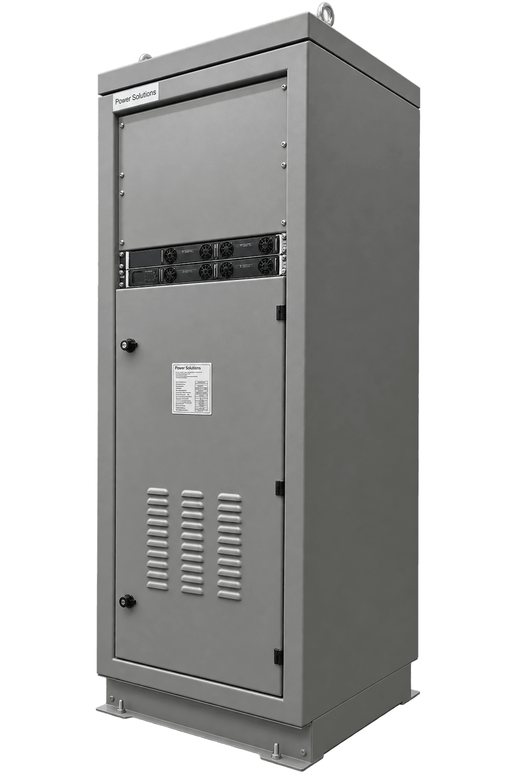 Retificador chaveado modular NPT CIB.S em gabinete industrial